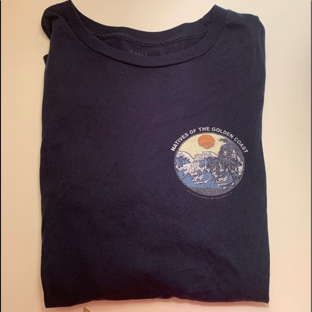 Brandy Melville Cropped Graphic Long Sleeve